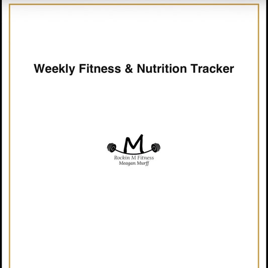 Weekly Fitness & Nutrition Tracker
